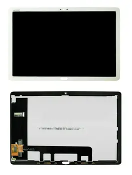 10.1 Jutiklinis Ekranas skaitmeninis keitiklis LCD Monitoriaus montavimas Huawei MediaPad M5 Lite 10 BAH2-L09 BAH2-L09C Bach2-L09C Bach2-W19C