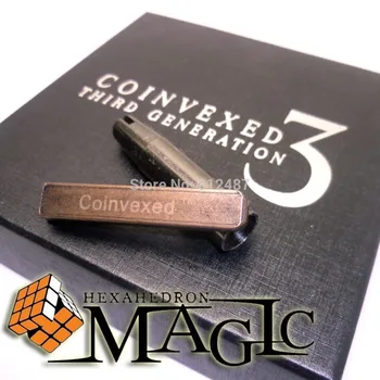 Coinvexed 3 Kartos David Penn ir Pasaulio Magija Parduotuvė / close-up gatvės monetos triukui produktų didmeninė nemokamas pristatymas