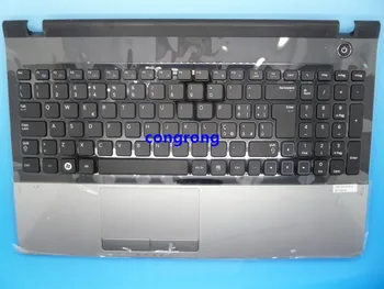 UK Nešiojamojo kompiuterio Klaviatūra Padengti Samsung 300E5C NP300E5A 300E5A 305E5A su touchpad Palmrest