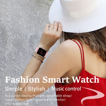 LIGE Sporto Smart Watch Vyrų smartwatch Moterų IP68 Vandeniui Plaukimo Sveikatos Tracker LED HD Spalva Visiškai Jutiklinis Ekranas Fitneso žiūrėti