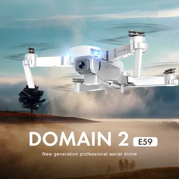Mini Drone 4K 2.4 GHz Quadrocopter su WIFI FPV 720P/1080P vaizdo Kameros Aukštis Hold Režimu, Sulankstomas Quadcopter RTF Dron Dovanų VS E68
