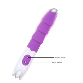 YEMA Galingas Dildo Vibratorius Kelių greičių Vibracija Klitorio Makšties Massager Masturbator Adlut Sekso Žaislai Moteris Erotinis Žaislas