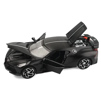 1:32 Žaislas Automobilis Bugatti Modelis Lavoiturenoire Žaislas Lydinio Automobilių Diecasts Auto Transporto Priemonės Modelio Miniatiūra Masto Modelio Automobilių Žaislai Vaikams
