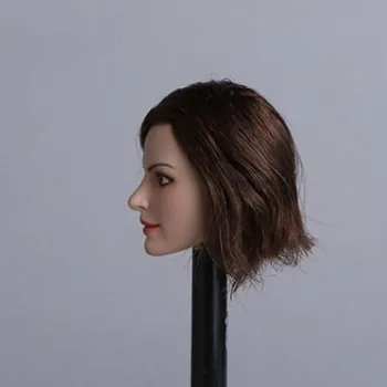 1/6 Masto Moterų Galvos Skulptūra Galvos Versija Modelį, New York Anne Hathaway Trumpų/Ilgų Plaukų Headplay 12