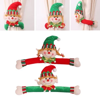 1 Vnt Animacinių Filmų Elfas Pliušinis Lėlės Vaikų Kambario Užuolaidos Laikiklį Bakų Tvirtinimo Kablys Žaislas