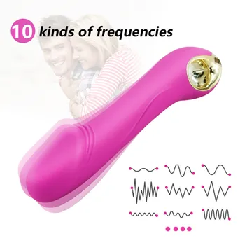 10 rūšių Nekilnojamojo Dildo Vibratorius Minkštas Vibratoriai Moterims, Moteriška Masturbator G Spot Makšties Klitorio Stimuliatorius Sekso Produktas