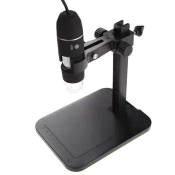 1000X 8 LED 2MP, USB Skaitmeninis Mikroskopas EndoscopeMagnifier Kamera+Stendas, Liftas