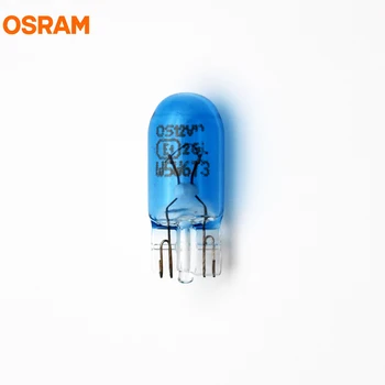 10vnt OSRAM T10 2825 Cool Blue 12V 5W W2.1x9.5d W5W 4000K Mėlyna Balta Linija Interjero Šviesos Posūkio Signalo Lemputė OEM Automobilių Lemputės 2825CB