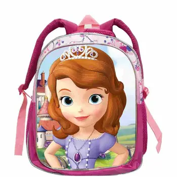 12.5 colių Bamblys Rožinė Mochilas Vaikas princesė cartoon Mokyklos Maišą Vaikai Mados princesė sofija Kuprinė mažos Mergaitės Kūdikio Knyga krepšys