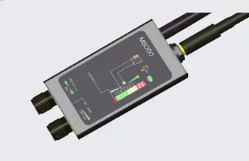 1MHz-12GH Radijo Anti-Spy Detektorius FTB GSM RF Signalo Auto Seklys Detektoriai, GPS Tracker Finder Klaidą su Ilgai Magnetinio LED Antena