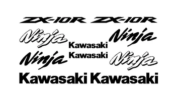 1Set KAWASAKI ZX-10R Ninja Lipdukas Lipdukas Rinkinys zx 10r KAWASAKI motociklų, automobilių nešiojamojo kompiuterio lipdukai