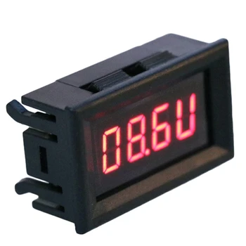 2 in 1 LED Matuoklis Tachometras Skaitmeninis RPM Voltmeter Auto Variklio sukimosi Greičio G8TB