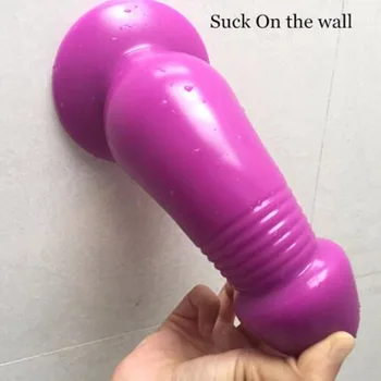 20*7cm didžiulis analinis dildo jokios vibracijos analinis kaištis butt plug kamštis didelis analinis plėtra sekso žaislai vagina G spot skatinti moterų