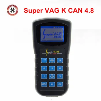 2019 Karšto Pardavimo Super Vag K+Can v4.8 vadas Super VAG K+CAN 4.8 Hodometro rodmens korekcija multi-language Super VAG K + CAN 4.8