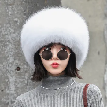 2020 m. Žiemos Vyrų Ir Moterų Naują Skrybėlę Natūralus Nekilnojamojo Lapės Kailio Kepurę Kinijos Nacionalinio Stiliaus Skrybėlę Rusija Karšto Pardavimo Kailio Kepurę