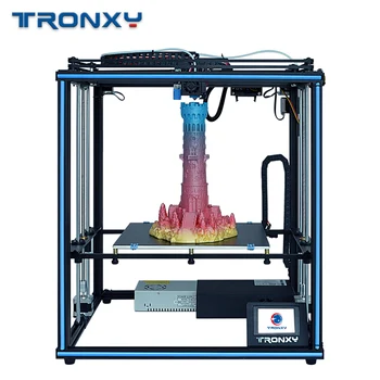 2020 Tronxy X5SA/X5SA PRO 3D Spausdintuvas CoreXY Metalinis Rėmas Su kreipiančioji liniuotė ir Titan Ekstruderiu FDM Spausdinti Lankstus Gijų Jutiklis