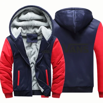 2021 vyrų mados naujų Vance susiuvimo Harajuku striukė storas kailis žiemos sporto atsitiktinis megztinis gatvės kostiumo užtrauktuką hoodie