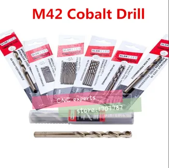 2VNT 5.1 mm-7,5 mm HSS-CO M42 Grąžtai Kobalto greitapjovio plieno twist Drill Nerūdijančio Plieno (5.2/5.5/5.8/6.0/6.5/6.8/7.0 mm/7.2 mm)