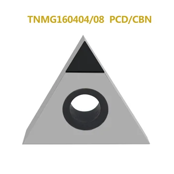 2vnt TNMA160404 TNMG160404 TCGT16T304 TCGT110204 TCMT110204 politikos suderinamumo vystymosi labui CBN Įdėklais, Didelis kietumas, deimantinio disko CNC Tekinimo staklių pjovimo Įrankis