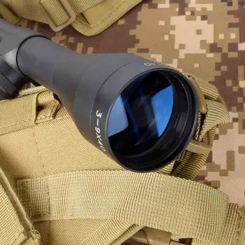 3-9X40 Medžioklės Oro Šautuvas taikymo Sritis Vielos tolimatis tipo Tinklelis Arbaletas ar Mil Dot Tinklelis Riflescope Taktinis Optiniai Taikikliai