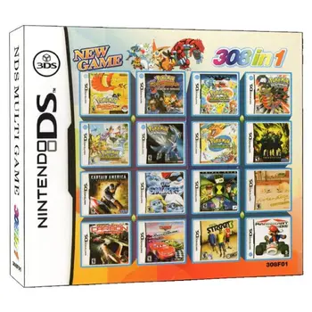 308 1 DS Vaizdo Žaidimo Kortelės Kasetė Konsolės Kortelės Sudarymas Nintendo DS, 3DS 2DS NDS NDSL NDSI