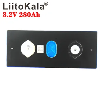4PCS LiitoKala 3.2 V 280Ah lifepo4 baterija PASIDARYK pats 12V 280AH daugkartinio įkrovimo baterija-E-scooter RV Saulės Energijos saugojimo sistema
