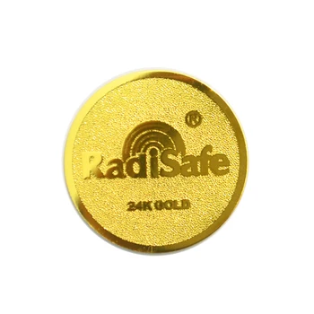 5G Stabdžių Radiacijos Skydas Apsaugos shiled 99.8%24K-Gold Radi Saugi stabdžių spinduliuotės lipdukas 10vnt/daug laisvo shppin