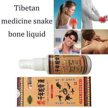 80ml Tibeto Medicina Gyvatė Kaulų Malšinantis Poveikis Svarbiausioms Skystis, Reumato, Artrito, Raumenų, Krūtinės Skausmas, Purškimo Reljefo Kūno Skausmas