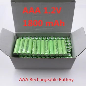 AAA 1800mAh Ni-MH 1.2 V batera recargable AAA batera 3A batera recargable Ni-MH batera para la cmara, jugue