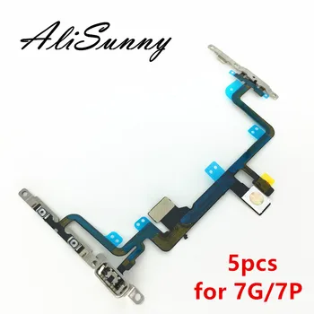 AliSunny 5vnt Galios Apimtis Flex Cable for iPhone 