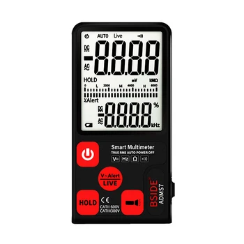 Auto skaitmeninis multimetras testeris-LCD ekranas DC AC voltmeter analogas 