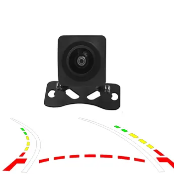 Automobilio Galinio vaizdo Kamera, Naktinio Matymo Atbulinės eigos Auto Stovėjimo Stebėti CCD Vandeniui 170 Laipsnių HD Vaizdo Dinaminis Trajektorija Dainos