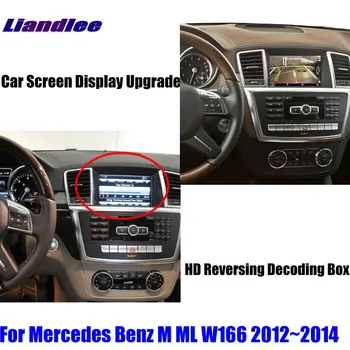 Automobilio išoriniai galinio vaizdo Atsargine Kamera Skirta Mercedes Benz M W166 ML 2011 2012 2013 Atvirkštinio Atbulinės eigos Parkavimo Kamera Full HD