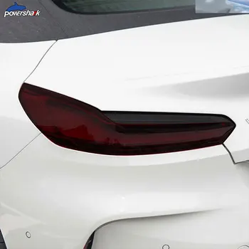 Automobilių Žibintų Spalva Juoda Apsauginės Plėvelės užpakalinis žibintas Skaidrios TPU Lipdukas BMW Z4 G29 M40i sDrive 2019 2020 Priedai
