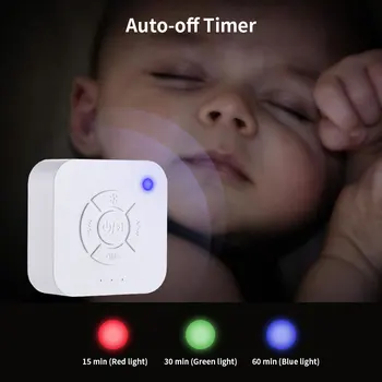 Baltas Triukšmas, Garso Mašina USB Įkrovimo Miego Įspėjimo Kūdikių Garso Mašina Laikina Išjungimo Kūdikių Miego Soother Office Kelionės