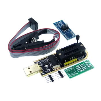 CH341A Serijos EEPROM, Flash BIOS USB SOP8 Bandymo Įrašą EEPROM programavimo+2 adapteriai 1.8 V adapteris, skirtas 