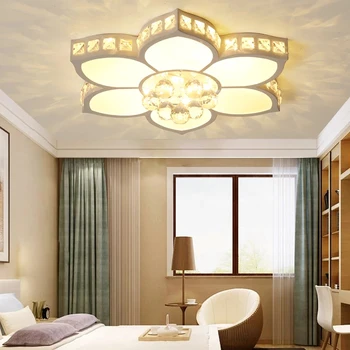 Crystal Modernios led lubų šviesos gyvenimo kambario, miegamasis, Studijų Kambario įranga Akrilo Stilingas Led Lubų šviestuvas Nemokamas Pristatymas