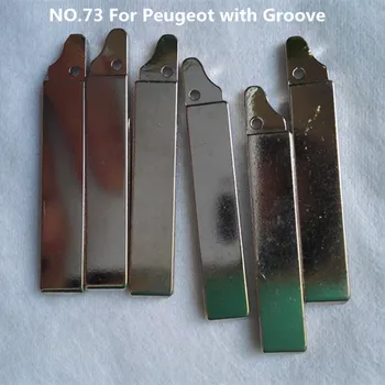 DAKATU NR. 73.NR. 72 Automobilio raktas blade Citroen Peugeot 307 pakeitimo flip folding nuotolinio klavišą ašmenys 73#72# hu83 va2 peilis