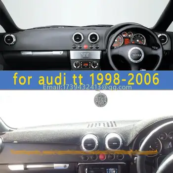 Dashmats automobilių optikos reikmenys prietaisų skydelio gaubtas, skirtas audi tt mk1 1998 1999 2000 2001 2002 2003 2004 2005 2006 RHD