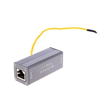 Drop&Didmeninė Ethernet Tinklo plokštės RJ45 Surge Protector Thunder apsauga nuo Žaibo, Apsauga Prietaisas