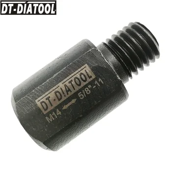 DT-DIATOOL 2vnt 5/8-11 Vyrų su M14 Sriegiu Adapteris Diamond Core Bitų Šlifavimo Diską Gali Tilpti 5/8-11 Įrankis M14 Mašina