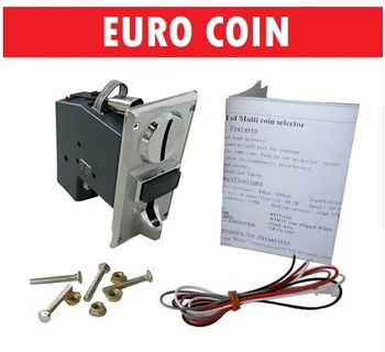 EURO 10,20,50, 1,2 JY926A impulso išėjimo multi monetos selektorių vykdytojas 6 skirtingų monetų automatas, žaidimų mašina