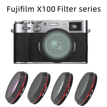 Fotoaparato Objektyvo Filtras Priedais Rinkinys UV CPL PL ND64 ND1000 Star Naktį Fuji Fujifilm X100V X100F X100T X100S X100