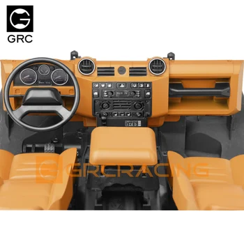 GRC TRAXXAS TRX-4 Sargybos Sargybinis Geltona/oranžinė interjero TRX4 modeliavimas konsolė sėdynės vairo keitimui G161DH