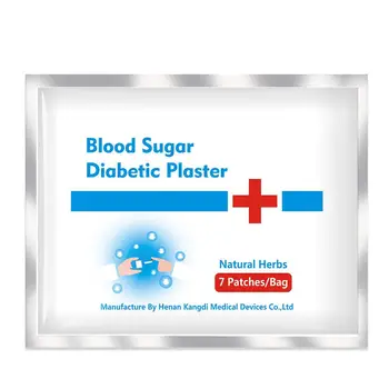 Ifory cukriniu Diabetu Pleistras 21Pcs/3bags Vaistažolių Diabeto Išgydyti sumažinti Kraujo Gliukozės Gydymo Cukraus Balansas Gipso Sveikatos Priežiūros