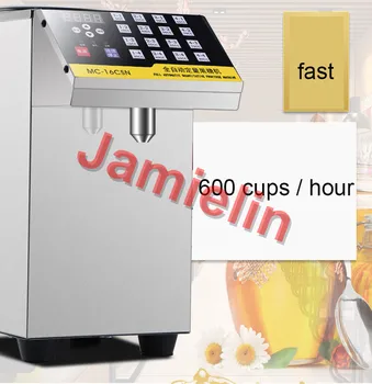 Jamielin Geriausia kaina 16 Klavišus Elektros Perlas Pieno skystas cukrus Arbatos pilstymo fruktozės Balionėlis mašinos pardavimo