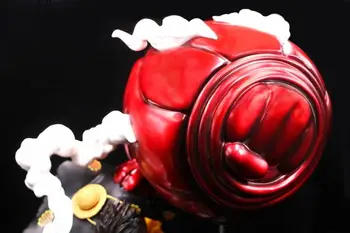 Japonų Anime Masto Dažytos VIENAS GABALAS Ketvirta Pavara Jungiasi Žmogus Beždžionė D Luffy PVC Veiksmų Skaičius, Surinkimo Modelis Žaislai lelakaya