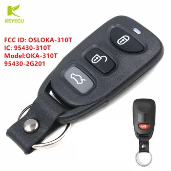 KEYECU FCC ID: OSLOKA-310T P/N: 95430-2G201 Pakeitimo keyless Nuotolinio Valdymo Automobilio Raktas Fob už KIA Optima 2006-2010 m.