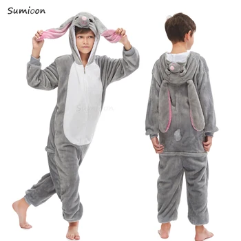 Kigurumi Vienaragis Pižama Gyvūnų Onesie Vaikai, Mergaitės Ir Berniukai, Sleepwear Vaikų Anime Panda 