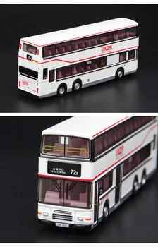 Kolekcines Žaislas Lydinio Modelis 188-KMB Regal KMB Honkongo Dviaukštis Autobusas Vaikų Žaislas Dovana